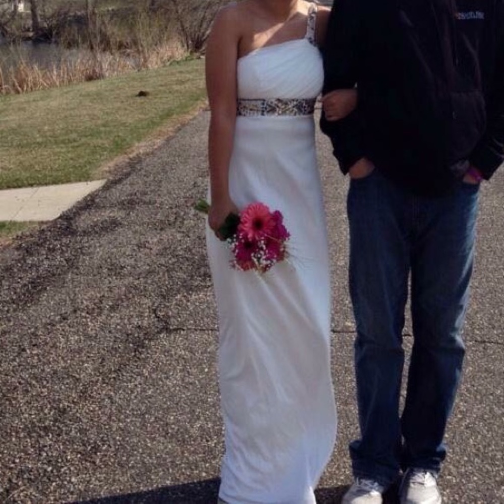 White Prom Dress